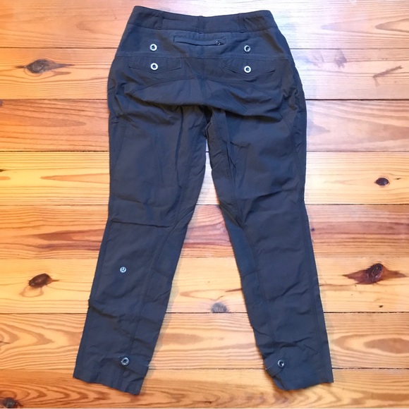 Lululemon Dark Grey Athletic Hiking Pants, EUC, 6 - Picture 11 of 15